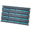 Clarity 6 96-Port Category 6 Patch Panel, Six-Port Modules