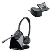 CS520 Over-the-Head Binaural Wireless DECT Headset System with HL10 Lifter