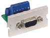 front-loading faceplates, infin-e-station, modular faceplates, hubbell face plates