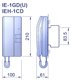 door chime, aiphone, intercom, door intercom