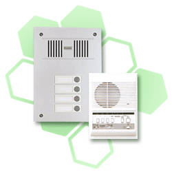 door entry system, digital selective calling, resident directory, aiphone system