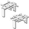 Channel Rack to Runway Mounting Plate
