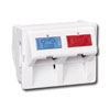 Angled CT 6 Double Coupler - Cat 6