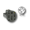 125/250V Panel Mount Receptacle