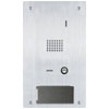 IS Series Stainless Steel Flush Mount Audio Door Station with HID Proximity Reader