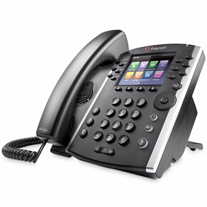 VVX411 12 Line IP Phone with Power Supply