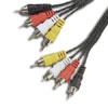 RCA Patch Cable - 4 RCA Plugs to 4 RCA Plugs