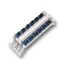 12 port Modular Jack Wall Mount Block
