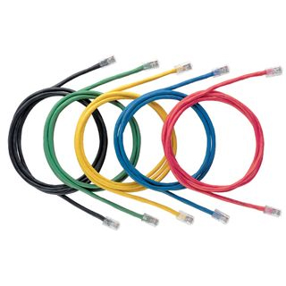 7FT Category 5e patch cord with Pan-Plug Modular Plugs