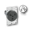 30Amp Flush Mount Receptacle