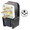 Flush Mount Receptacle 50Amp 250V Matching Angle Plug