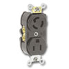 15Amp Duplex Locking and Straight Blade Receptacle with Common Feed