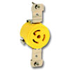 15Amp 250V Single Locking Flush Receptacle