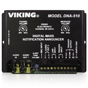 Viking Digital Mass Notification Announcer