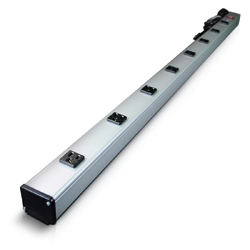 Industrial 48 Inch Plug-In Outlet Center with 8 Outlets and Switch