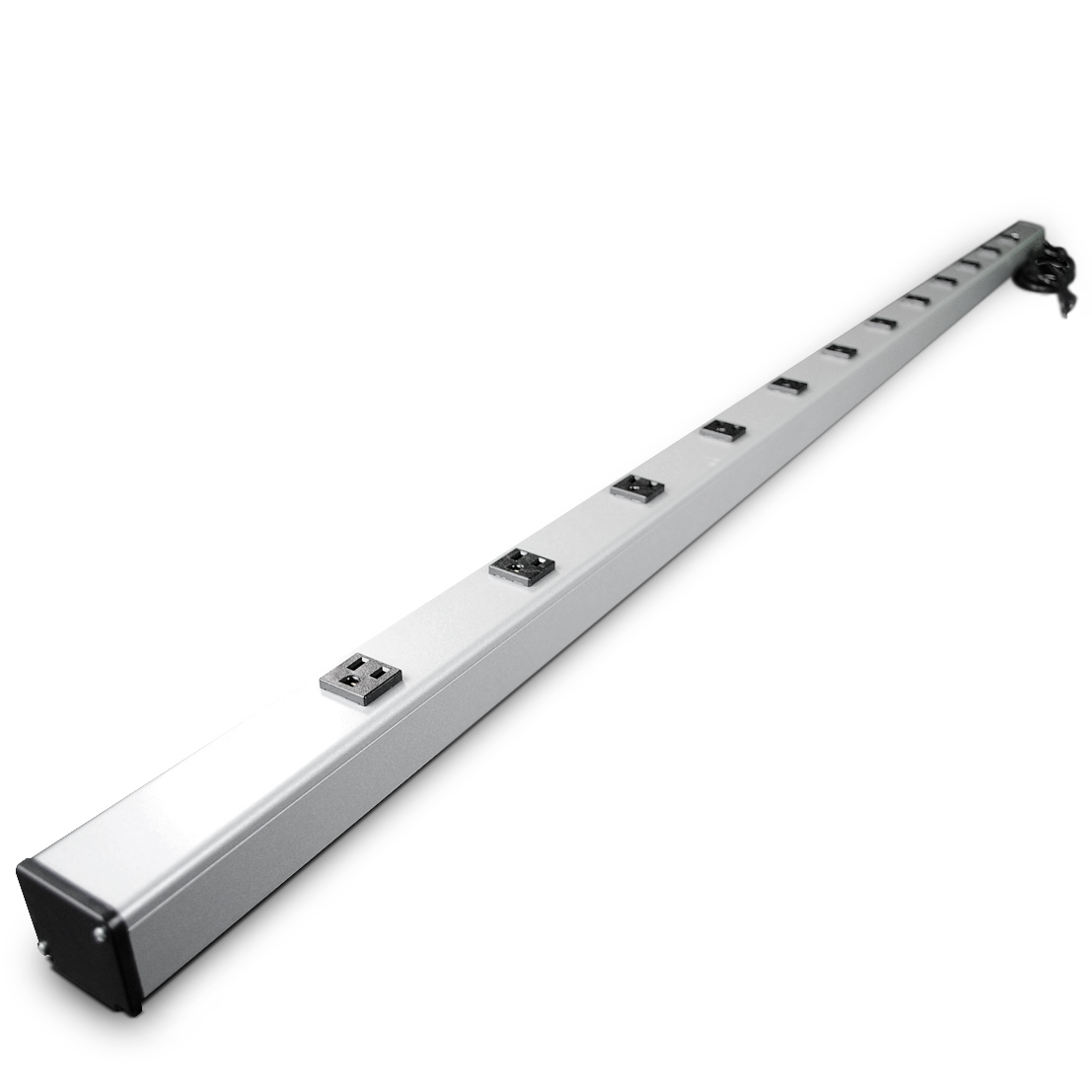 Industrial 72 Inch Plug-In Outlet Center with 12 Outlets