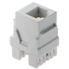 RJ25 6P6C Keystone Connector, Pack of 20