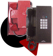 emergency phones, red phones, elevator phones, no dial phones
