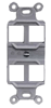 rear loading face plates, infin-e-station, face plates, hubbell face plates