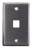 rear loading face plates, infin-e-station, face plates, hubbell face plates
