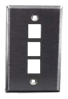 rear loading face plates, infin-e-station, face plates, hubbell face plates