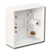 Single Gang British Surface Mount Box