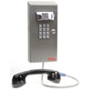 Vandal Resistant Mini Stainless Steel Wall Telephone with Volume Control