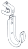 cablecat, erico cable support, wide base cable support, cable support system