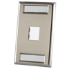 TracJack Stainless Steel Faceplate