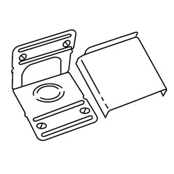 Legrand - Wiremold 3000 Series Internal Corner Coupling