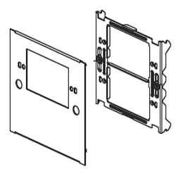 Legrand - Wiremold One-Gang Overlapping Device Plate