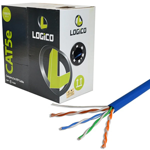 Cat5e Plenum CMP 350Mhz 24AWG Cable 1000ft