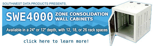 Southwest Data Products SWE4000 Zone Consolidation Wall Cabinet
