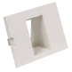 front-loading faceplates, infin-e-station, modular faceplates, hubbell face plates