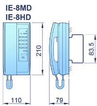audio digital system, video door phone, aiphone, electric door release