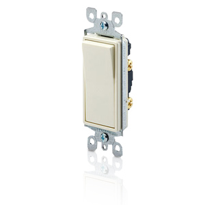 Leviton Decora Single-Pole Illuminated Designer Rocker Switch