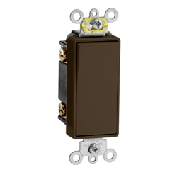 Leviton Decora Plus Rocker 3-Way 15 Amp AC Quiet Switch