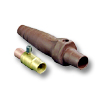 16 Series Taper Nose Detachable Plug - Crimped - Female