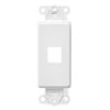 QuickPort Decora Insert - 1 Port