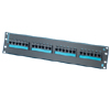 Clarity 6 24-Port Category 6 Patch Panel, Six-Port Modules