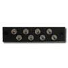 8-Simplex Ceramic Sleeve ST Fiber Optic Adapter Panel