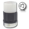 20Amp 250V 2-Pole 3-Wire Locking Connector