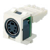 NetKey Keystone Module with S-Video Punchdown Connector