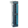 Clarity 6 Modular to 110 High Density Mini Patch Panel with Six-Port Modules