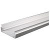 AL2400 Series Aluminum Satin Anodized Plugmold Base (10 Feet)