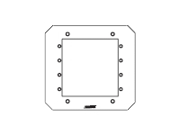 Evolution 8AT Series Poke Through Device Mounting Plate