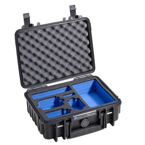 Type 1000 Black Outdoor Case with Custom GoPro Insert