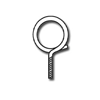 Bridle Ring with 10-24 Threads