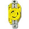 20Amp 125V Single Locking Flush Receptacle