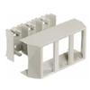 PB3 BaseTrak Raceway Three-Gang Full Capacity Box